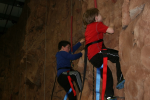 Rock climbing is a challenging, high energy activity